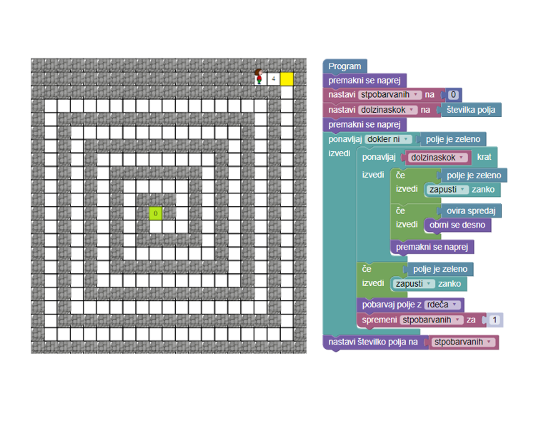 Matematika in pišek